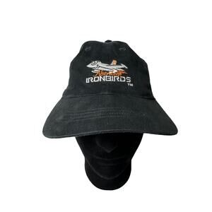 Aberdeen Ironbirds Hat Black Adjustable Cap Cal Ripken Baltimore Orioles MILB